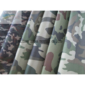 Oxford de camuflagem 450D com revestimento de PU para saco